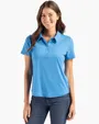 Coastline Recycled Double Peached Womens Polo — view 9