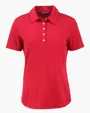 Coastline Recycled Double Peached Womens Polo — view 22
