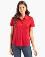 Coastline Recycled Double Peached Womens Polo — view 11