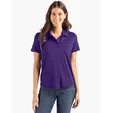 Coastline Recycled Double Peached Womens Polo — view 37