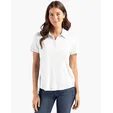 Coastline Recycled Double Peached Womens Polo — view 38