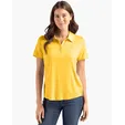 Coastline Recycled Double Peached Womens Polo — view 51