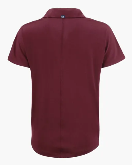 Coastline Recycled Double Peached Women's Dolman Polo — view 15