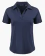 Coastline Recycled Double Peached Women's Dolman Polo — view 12