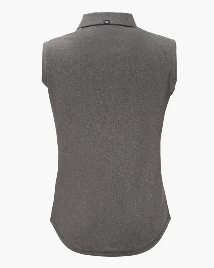 Forge Recycled Four-Way Stretch Womens Sleeveless Polo — view 18
