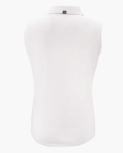 Forge Recycled Four-Way Stretch Womens Sleeveless Polo — view 23