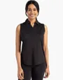 Forge Recycled Four-Way Stretch Womens Sleeveless Polo — view 25