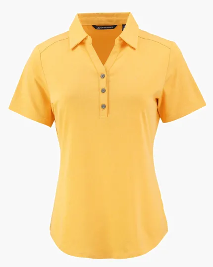 Forge Recycled Four-Way Stretch Women's Polo — view 8