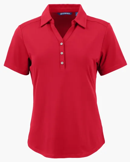 Forge Recycled Four-Way Stretch Women's Polo — view 9