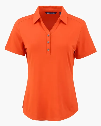 Forge Recycled Four-Way Stretch Women's Polo — view 10