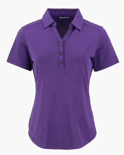 Forge Recycled Four-Way Stretch Women's Polo — view 12