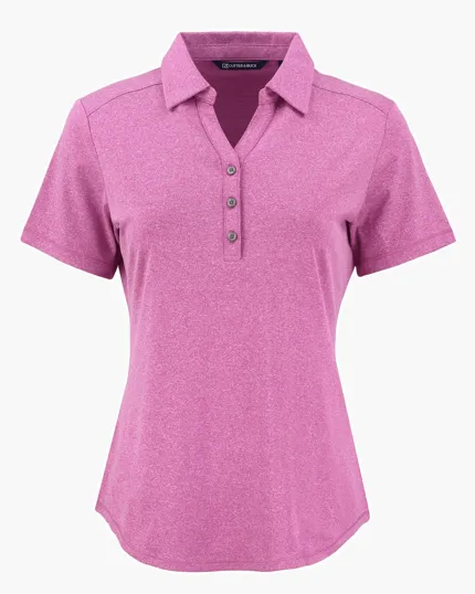 Forge Recycled Four-Way Stretch Women's Polo — view 14