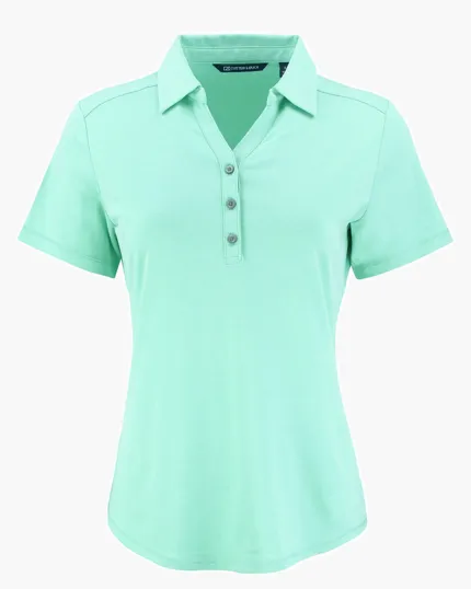 Forge Recycled Four-Way Stretch Women's Polo — view 16
