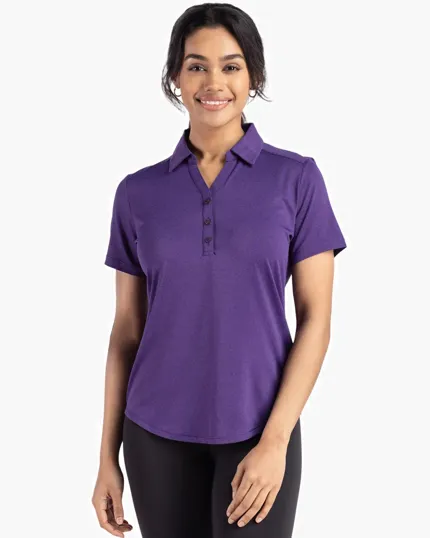 Forge Recycled Four-Way Stretch Women's Polo — view 35
