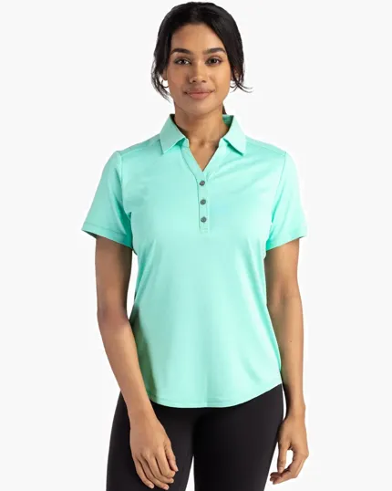 Forge Recycled Four-Way Stretch Women's Polo — view 37