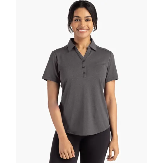 Forge Recycled Four-Way Stretch Women's Polo — view 41