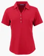 Forge Recycled Four-Way Stretch Women's Polo — view 9