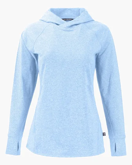 Adapt Recycled Soft Knit Stretch Women's Hooded Pullover — view 19
