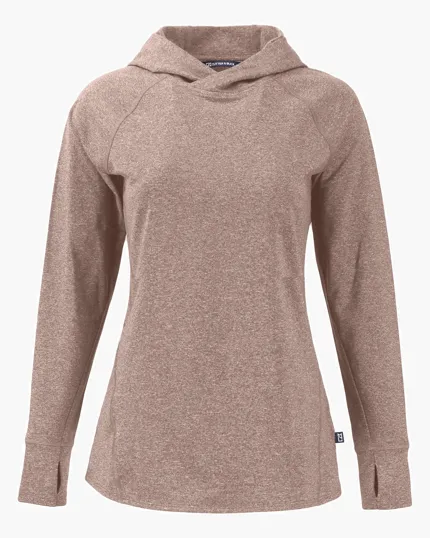 Adapt Recycled Soft Knit Stretch Women's Hooded Pullover — view 22