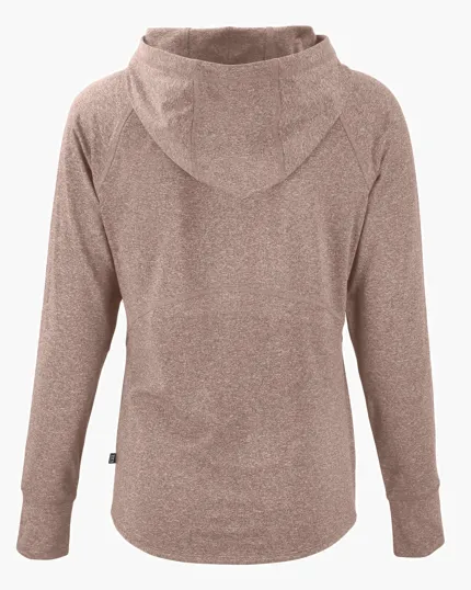 Adapt Recycled Soft Knit Stretch Women's Hooded Pullover — view 26
