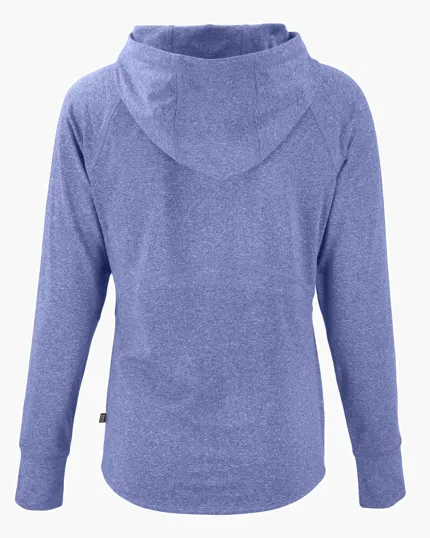 Adapt Recycled Soft Knit Stretch Women's Hooded Pullover — view 28