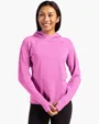 Adapt Recycled Soft Knit Stretch Women's Hooded Pullover — view 2