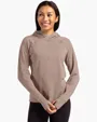 Adapt Recycled Soft Knit Stretch Women's Hooded Pullover — view 18