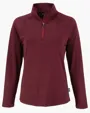 Coastline Recycled Double Peached Women's Quarter Zip Pullover — view 14