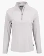 Coastline Recycled Double Peached Women's Quarter Zip Pullover — view 15