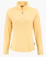 Coastline Recycled Double Peached Women's Quarter Zip Pullover — view 17