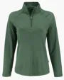 Coastline Recycled Double Peached Women's Quarter Zip Pullover — view 18