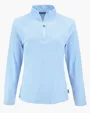 Coastline Recycled Double Peached Women's Quarter Zip Pullover — view 36