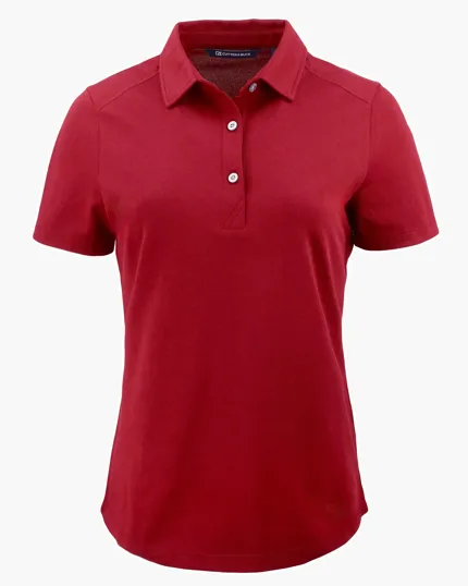 Advantage Refresh Recycled Cotton-Blend Pique Womens Polo