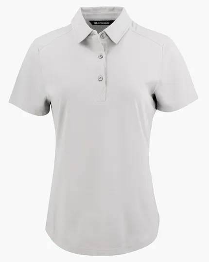 Advantage Refresh Recycled Cotton-Blend Pique Womens Polo — view 2