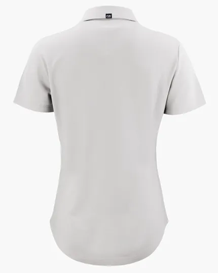 Advantage Refresh Recycled Cotton-Blend Pique Womens Polo — view 8