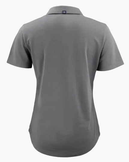 Advantage Refresh Recycled Cotton-Blend Pique Womens Polo — view 9