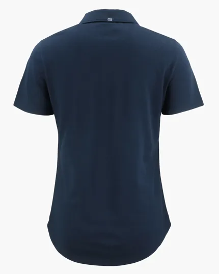 Advantage Refresh Recycled Cotton-Blend Pique Womens Polo — view 10