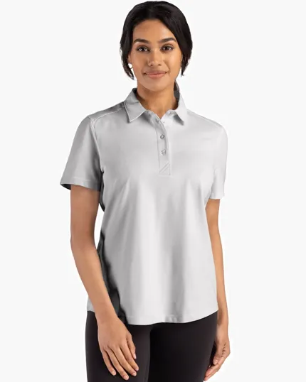 Advantage Refresh Recycled Cotton-Blend Pique Womens Polo — view 14