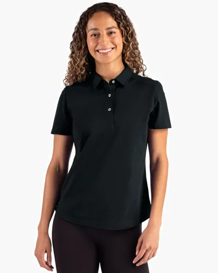 Advantage Refresh Recycled Cotton-Blend Pique Womens Polo — view 18