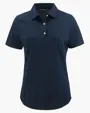 Advantage Refresh Recycled Cotton-Blend Pique Womens Polo — view 4