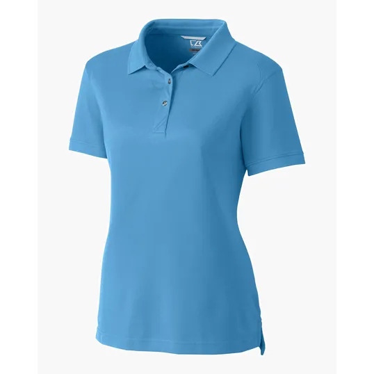 Advantage Recycled Cotton-Blend Pique Women's Polo — view 7
