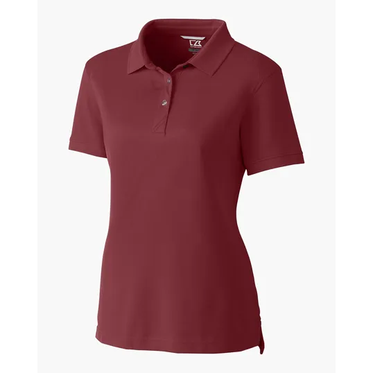 Advantage Recycled Cotton-Blend Pique Women's Polo — view 9