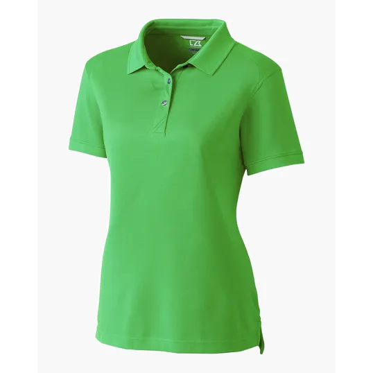 Advantage Recycled Cotton-Blend Pique Women's Polo — view 12