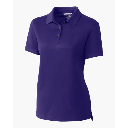 Advantage Recycled Cotton-Blend Pique Women's Polo — view 13