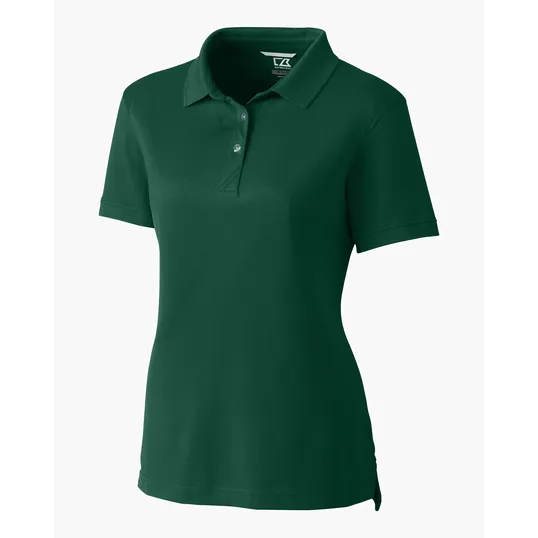 Advantage Recycled Cotton-Blend Pique Women's Polo — view 16