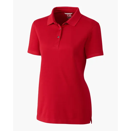 Advantage Recycled Cotton-Blend Pique Women's Polo — view 18