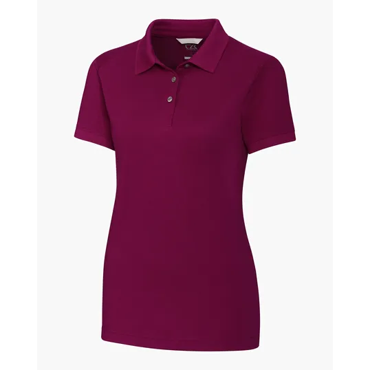 Advantage Recycled Cotton-Blend Pique Women's Polo — view 22