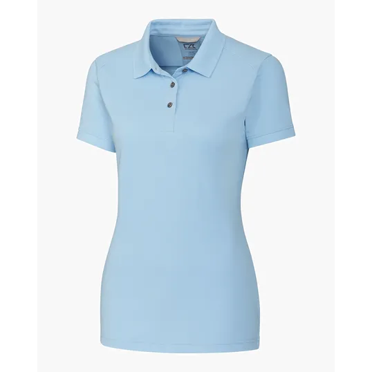 Advantage Recycled Cotton-Blend Pique Women's Polo — view 23