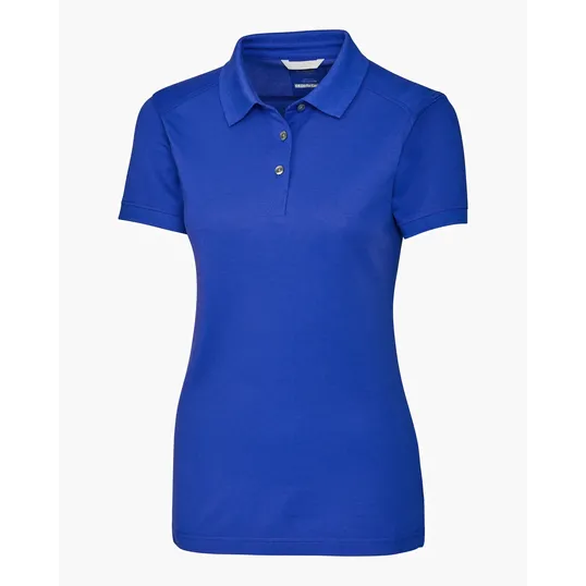Advantage Recycled Cotton-Blend Pique Women's Polo — view 25