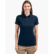Advantage Recycled Cotton-Blend Pique Women's Polo — view 3